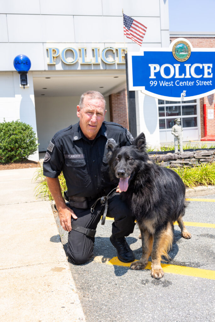 K9 Fedor and his handler.